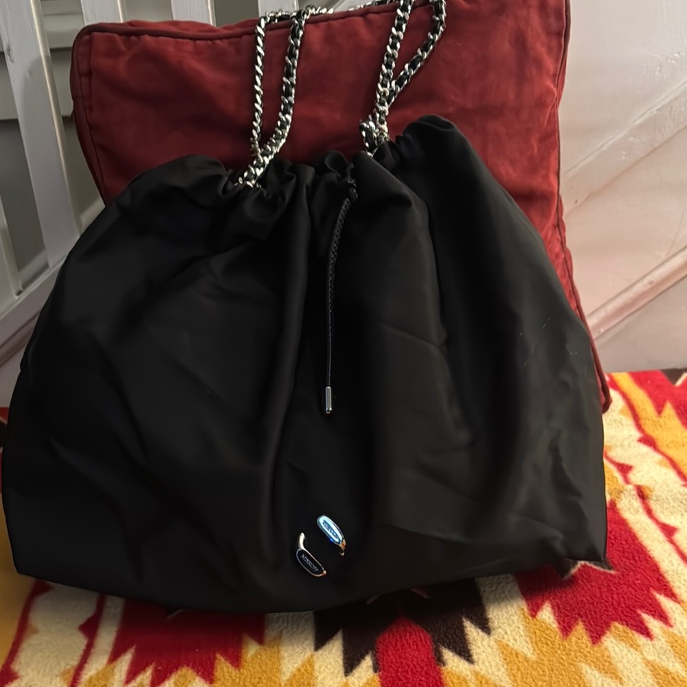 Rebecca Minkoff Black Shoulder Bag with Chain Strap